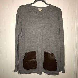 J. Crew long sweater